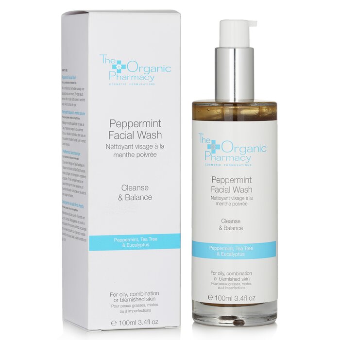 The Organic Pharmacy غسول للوجه بالنعناع الفلفلي - للبشرة الشائبة 100ml/3.3ozProduct Thumbnail