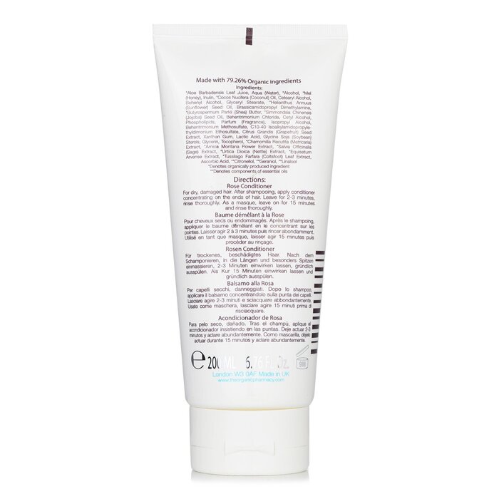 The Organic Pharmacy Rose Conditioner (For Dry Damaged Hair) 200ml/6.76ozProduct Thumbnail