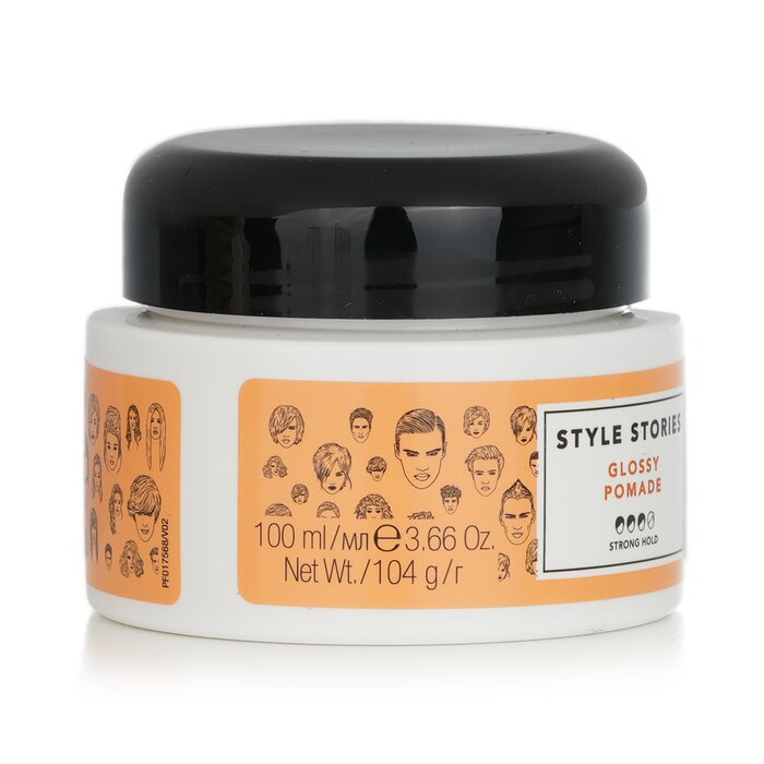 AlfaParf Style Stories Glossy Pomade (Strong Hold) 100ml/3.66ozProduct Thumbnail