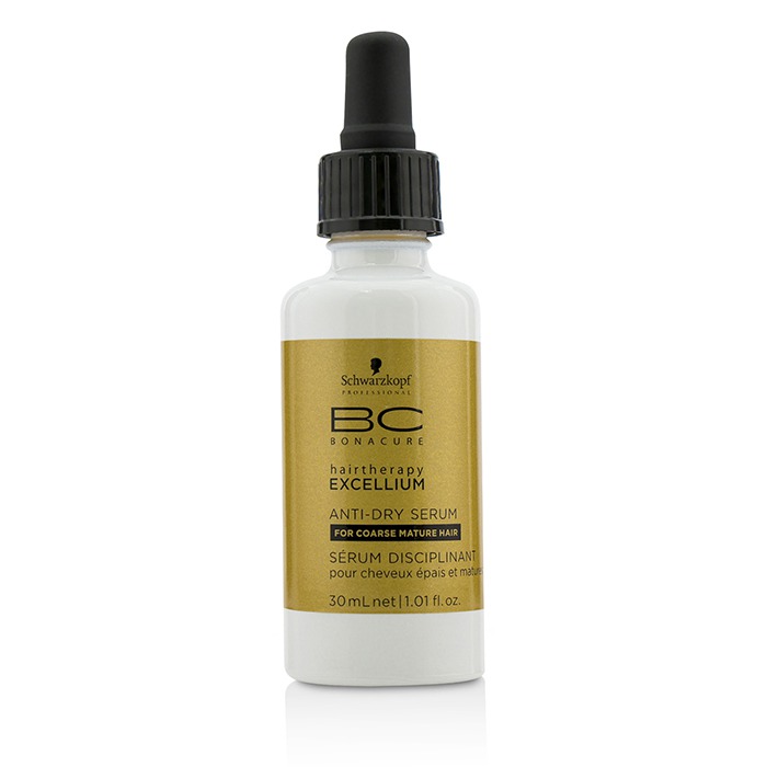 Schwarzkopf BC Excellium Q10+ Omega 3 Anti-Dry Serum (For Coarse Mature Hair) 30ml/1.01ozProduct Thumbnail