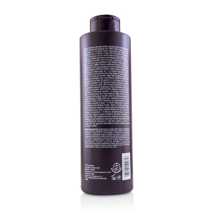 Joico Color Balance Purple Shampoo (Eliminates Brassy/Yellow Tones on Blonde/Gray Hair)  1000ml/33.8ozProduct Thumbnail
