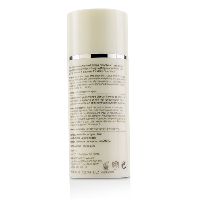 Murad InstaMatte Маска для Контроля Жирности Кожи 100ml/3.4ozProduct Thumbnail