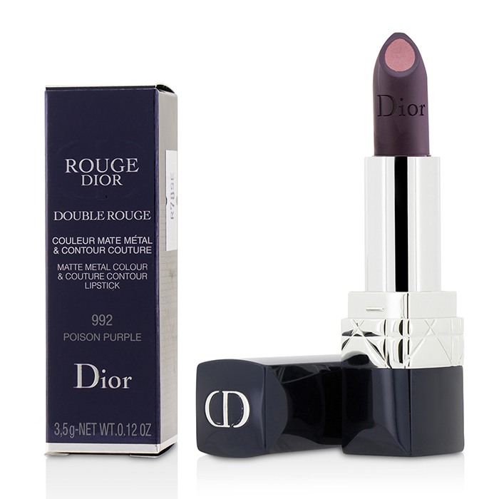 Christian Dior Rouge Dior Double Rouge Matte Metal Colour & Couture Contour Lipstick 3.5g/0.12ozProduct Thumbnail