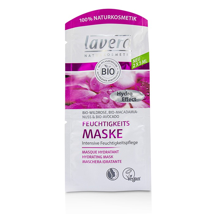 Lavera Maseczka do twarzy Organic Wild Rose Hydro Effect Hydrating Mask 2x5mlProduct Thumbnail