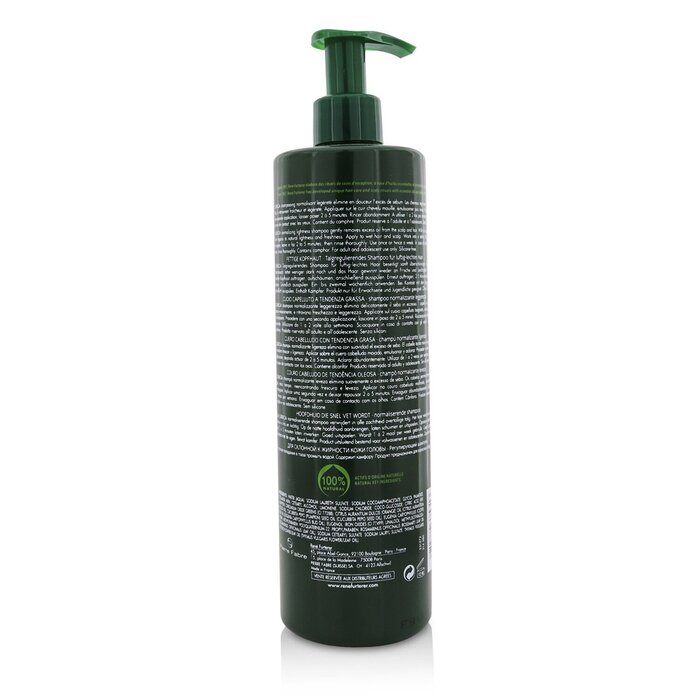 Rene Furterer Curbicia Purifying Ritual Normalizing Lightness Shampoo - Scalp Prone to Oiliness (Salon Product) 600ml/20.2ozProduct Thumbnail