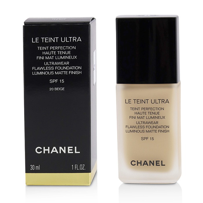 Chanel Le Teint Ultra Ultrawear Flawless Foundation Luminous Matte