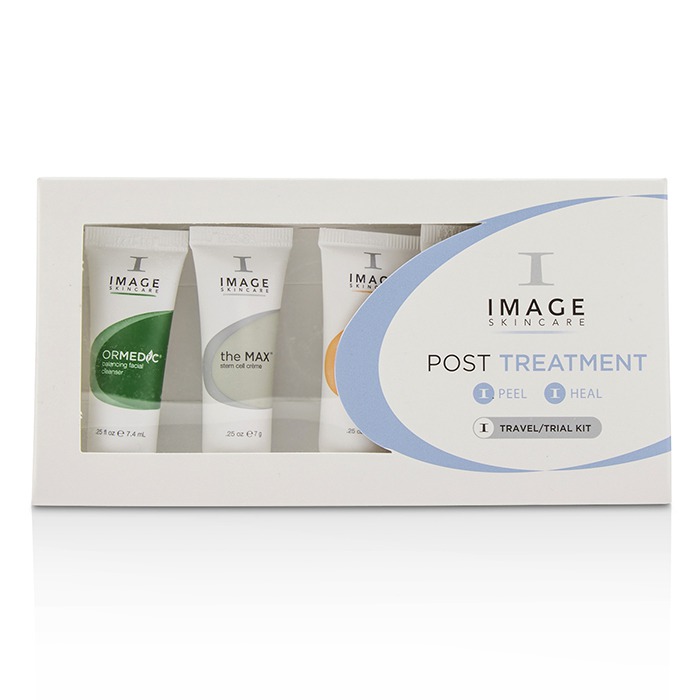 Image Post-Treatment Trial Kit: 1x Ormedic Balancing Facial Cleanser 7.4ml/0.25oz + 1x Iluma Intense Lightening Serum 7.4ml/0.25oz + 1x Stem Cell Creme 7g+ 1x Vital C Hydrating Enzyme Masque 7g/0.25oz + /0.25oz + 1x Prevention+ Daily Ultimate Protection Moisturizer SPF50 7g/0.25oz 5pcsProduct Thumbnail