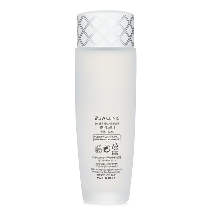 3W Clinic Collagen White Clear Softener 150ml/5ozProduct Thumbnail