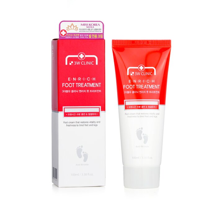 3W Clinic Enrich Foot Treatment 100ml/3.3ozProduct Thumbnail