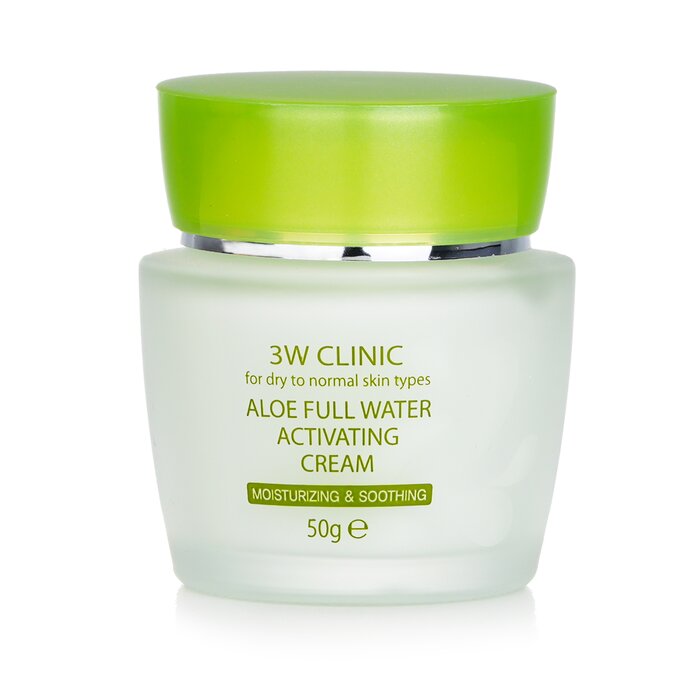 3W Clinic Aloe Full Water Activating Cream - For Dry to Normal Skin Types 50g/1.7ozProduct Thumbnail