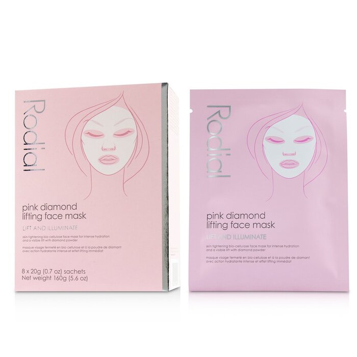 Rodial Pink Diamond Lifting Face Mask 8x20g/0.7ozProduct Thumbnail