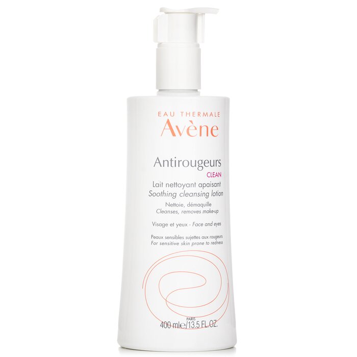 Avene Antirougeurs Clean Redness-Relief Refreshing Cleansing Lotion - For Sensitive Skin Prone to Redness 400ml/13.5ozProduct Thumbnail