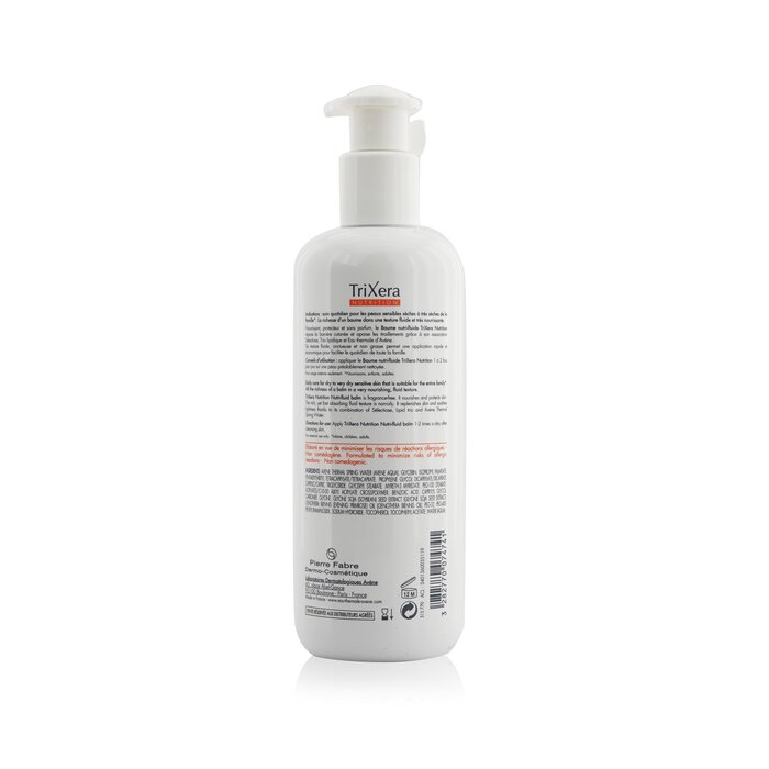 Avene TriXera Nutrition Nutri-Fluid Face & Body Balm - For Dry to Very Dry Sensitive Skin 400ml/13.5ozProduct Thumbnail
