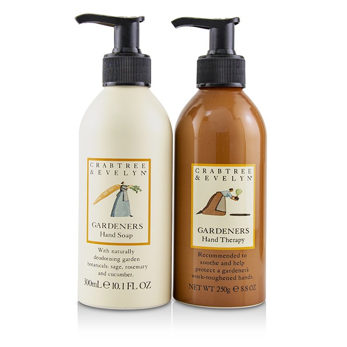 Crabtree & Evelyn Gardeners Hand Collection: Hand Therapy 250g + Hand Soap 300ml 2pcsProduct Thumbnail