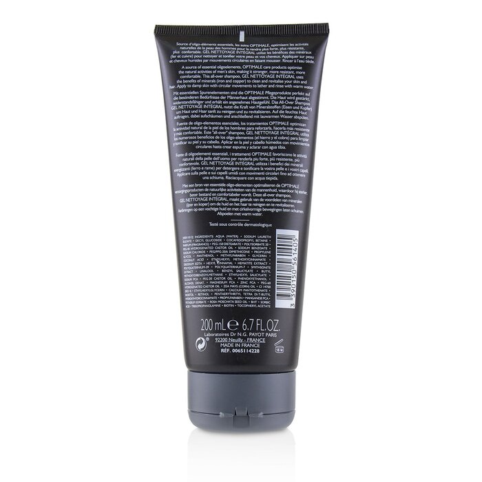 Payot Optimale Homme Face & Body Energising Cleansing Care 200ml/6.7ozProduct Thumbnail