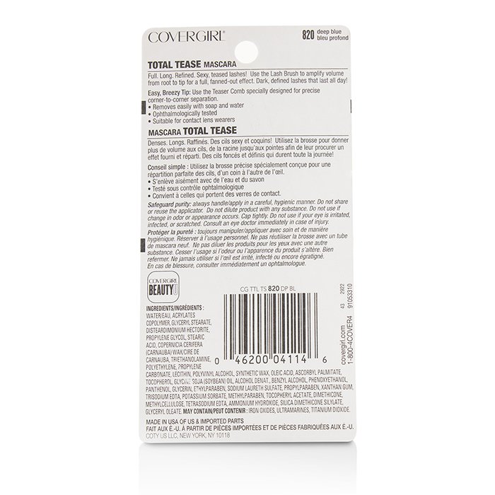 Covergirl Total Tease Full + Long + Refined Mascara 6.5ml/0.21ozProduct Thumbnail