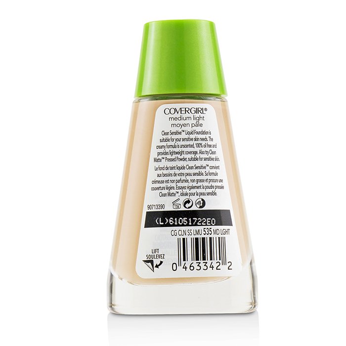 Covergirl Clean Sensitive Liquid Foundation 30ml/1ozProduct Thumbnail