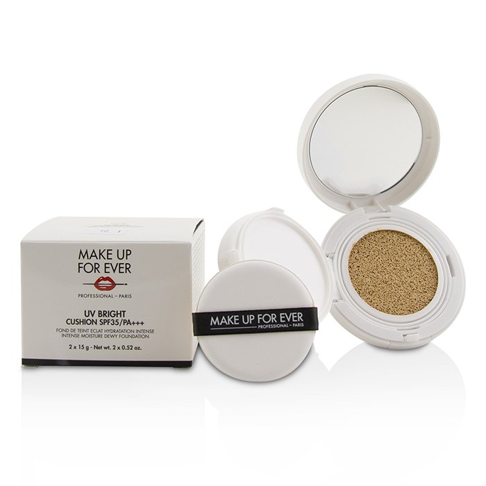 Make Up For Ever UV Bright Cushion SPF35/PA+++ 2x15g/0.52ozProduct Thumbnail