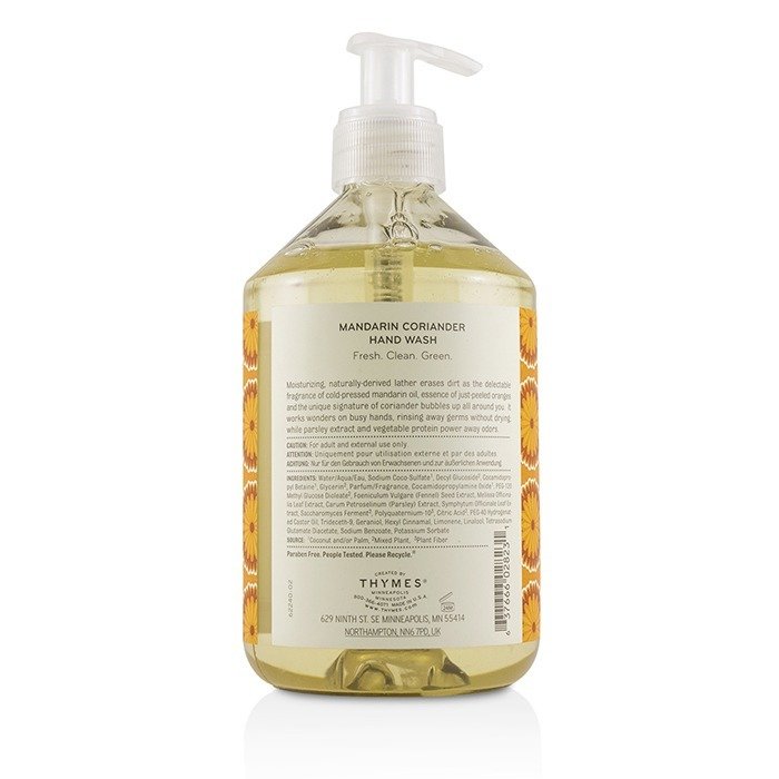 Thymes Mandarin Coriander Hand Wash 500ml/17ozProduct Thumbnail