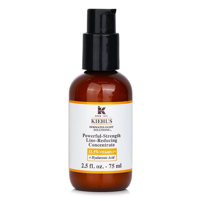 Kiehl's Dermatologist Solutions Эффективный Разглаживающий Концентрат (с 12.5% Витамином C + Гиалуроновой Кислотой) 75ml/2.5ozProduct Thumbnail