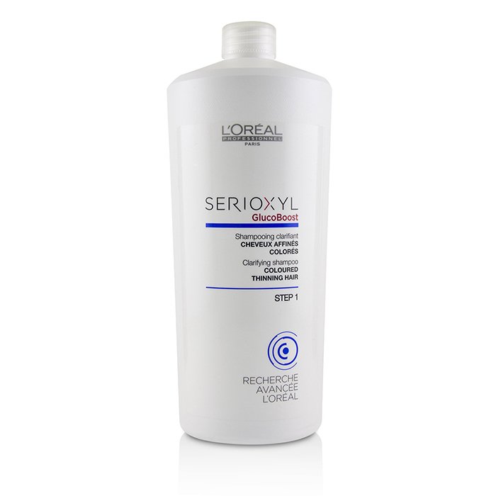 L'Oreal Szampon do włosów Professionnel Serioxyl GlucoBoost Clarifying Shampoo (Coloured Thinning Hair) 1000ml/33.8ozProduct Thumbnail