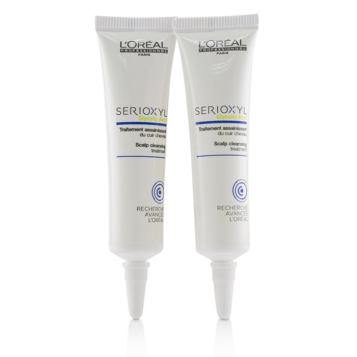 L'Oreal Professionnel Serioxyl Glycolic Acid Scalp Cleansing Treatment (Thinning Hair) 15x15ml/0.6ozProduct Thumbnail