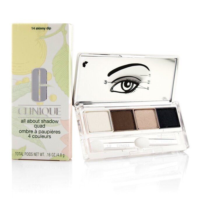 Clinique All About Shadow Quad רביעיית צלליות רביעיית צלליות 4x1.2g/0.04ozProduct Thumbnail