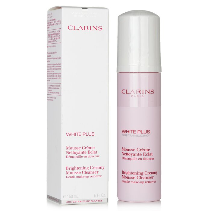 Clarins White Plus Pure Translucency Осветляющий Очищающий Крем Мусс 150ml/5ozProduct Thumbnail