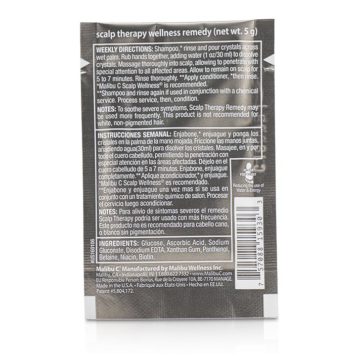 Malibu C Scalp Therapy Wellness Scalp Remedy 12x5g/0.17ozProduct Thumbnail