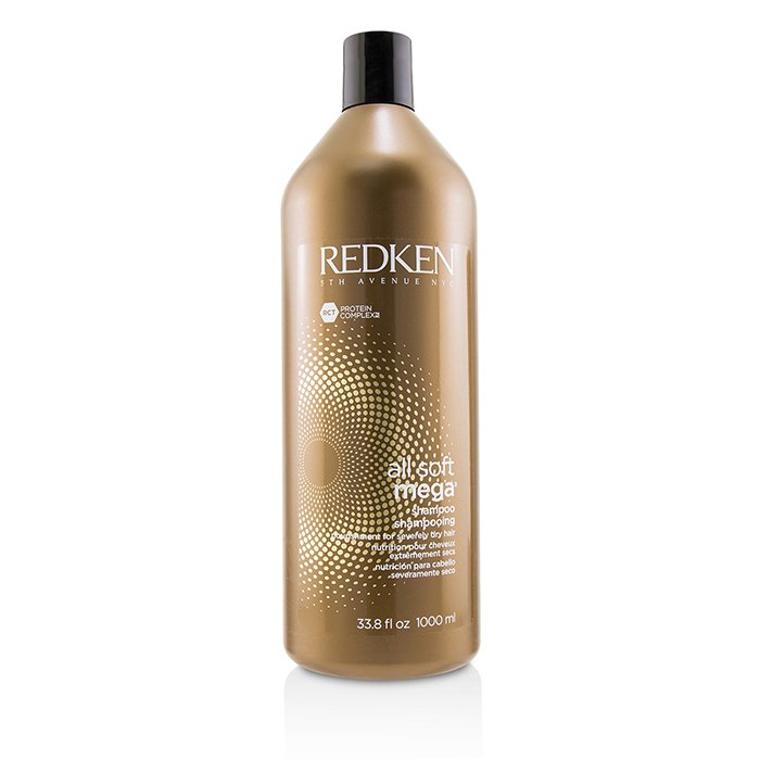 Redken All Soft Mega Shampoo (Nourishment For Severely Dry Hair) 1000ml/33.8ozProduct Thumbnail
