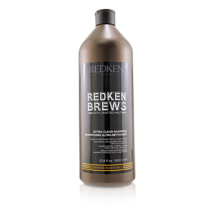 Redken Brews Extra Clean Shampoo (Αφαίρεση συσσωρεύσεων για όλους τους τύπους μαλλιών) 1000ml/33.8ozProduct Thumbnail