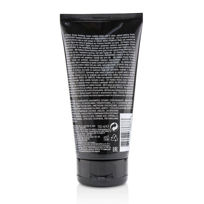 Redken Brews Get Groomed Finishing Cream (Mild Control / Natural Looking Finish) 150ml/5ozProduct Thumbnail