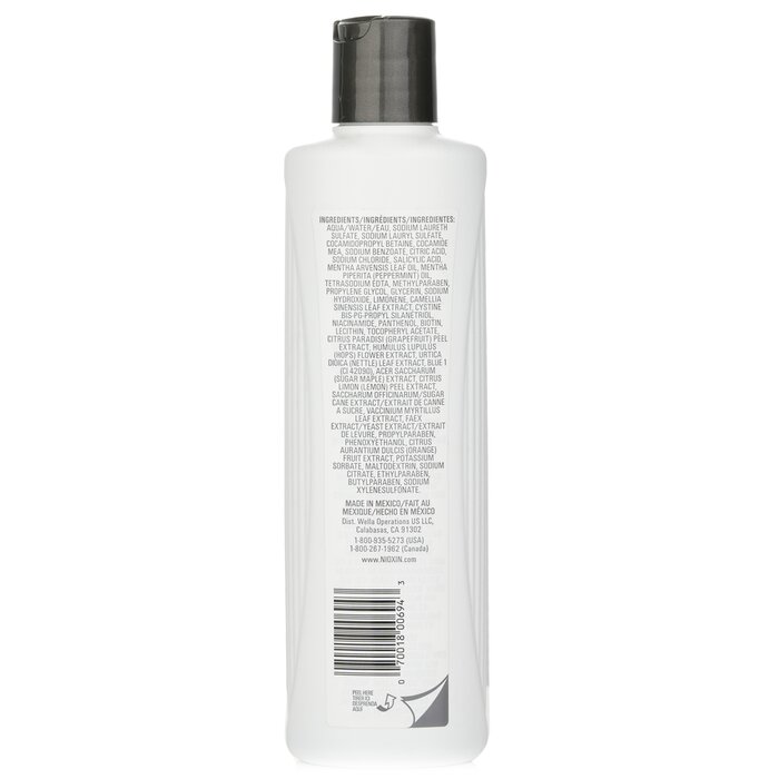 Nioxin Derma Purifying System 1 Cleanser Shampoo (Natural Hair, Light Thinning) 300ml/10.1ozProduct Thumbnail