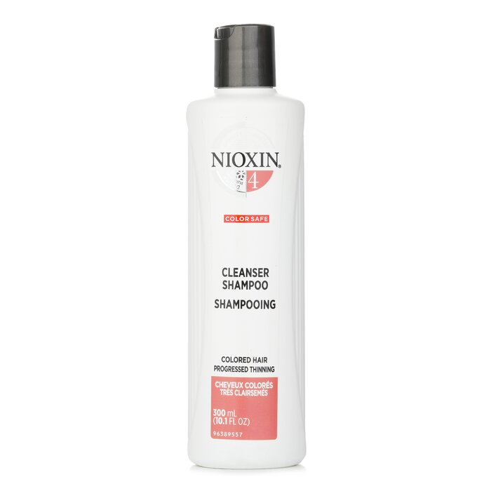 Nioxin شامبو منظف Derma Purifying System 4 (للشعر المصبوغ والرفيع جداً وآمن على اللون) 300ml/10.1ozProduct Thumbnail