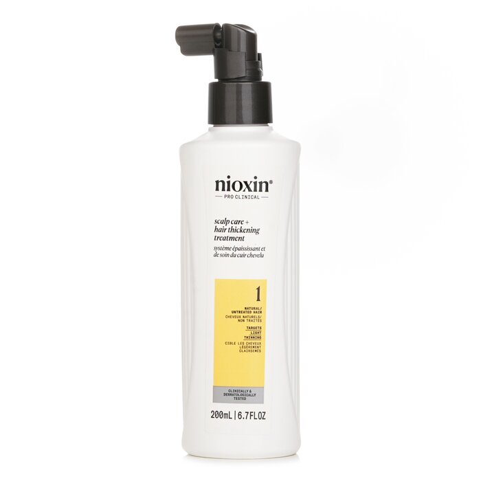 Nioxin Diameter System 1 Scalp & Hair Treatment (Natural Hair, Light Thinning) (Random Packaging) 200ml/6.76ozProduct Thumbnail