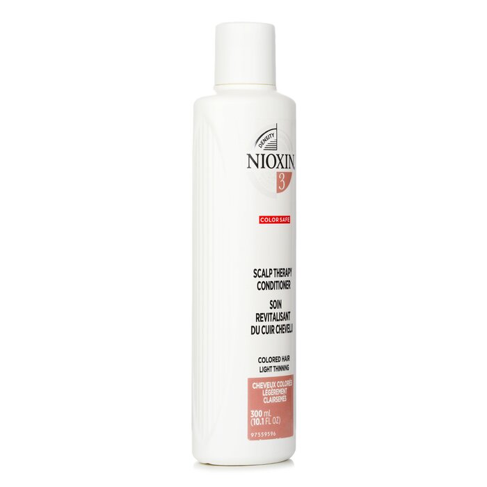 Nioxin Density System 3 Scalp Therapy Conditioner (Colored Hair, Light Thinning, Color Safe)  300ml/10.1ozProduct Thumbnail