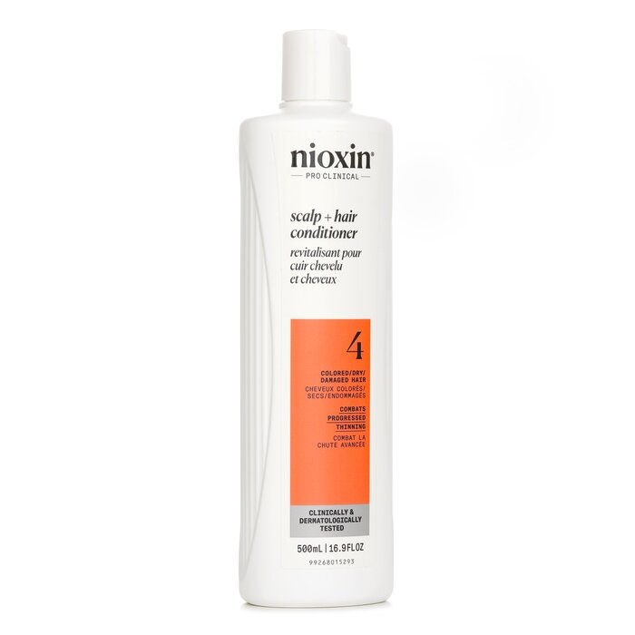 Nioxin Density System 4 Scalp + Hair Conditioner (Colored Hair, Progressed Thinning, Color Safe) 500ml/16.9ozProduct Thumbnail