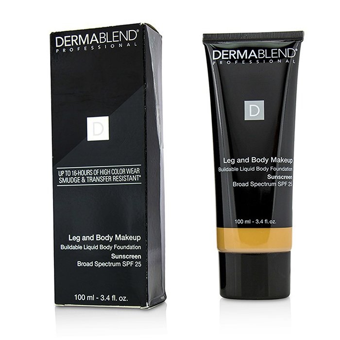 Dermablend Leg and Body Make Up Buildable Liquid Body Foundation Sunscreen Broad Spectrum SPF 25 100ml/3.4ozProduct Thumbnail