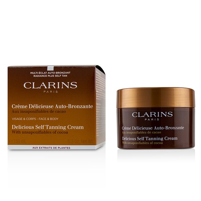 Clarins Delicious Self Tanning Cream For Face & Body 150ml/5.3ozProduct Thumbnail