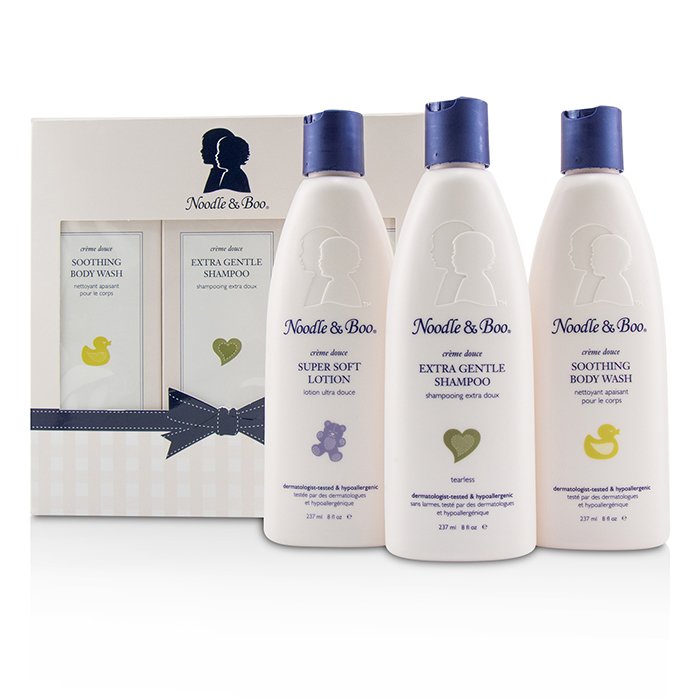 Noodle & Boo Starter Gift Set: Extra Gentle Shampoo 237ml/8oz + Soothing Body Wash 237ml/8oz + Super Soft Lotion 237ml/8oz 3pcProduct Thumbnail
