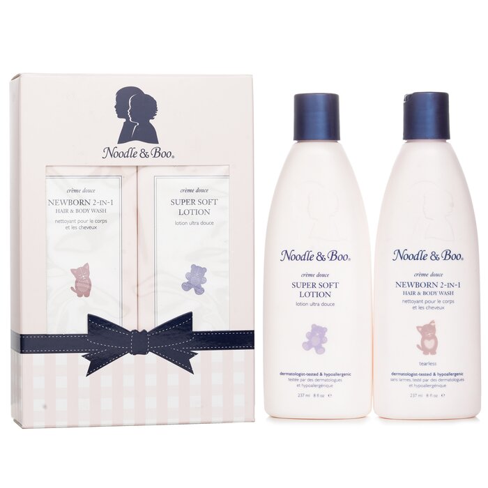 Noodle & Boo Newborn Gift Set: Newborn 2-in-1 Hair & Body Wash 237ml/8oz + Super Soft Lotion - For Face & Body 237ml/8oz 2pcProduct Thumbnail