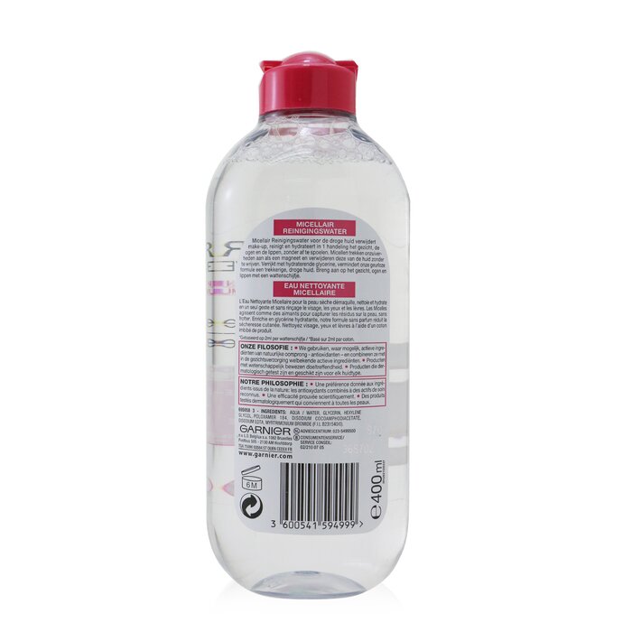 卡尼尔  Garnier 三合一深度洁面水 - 干性皮肤 400ml/13.3ozProduct Thumbnail