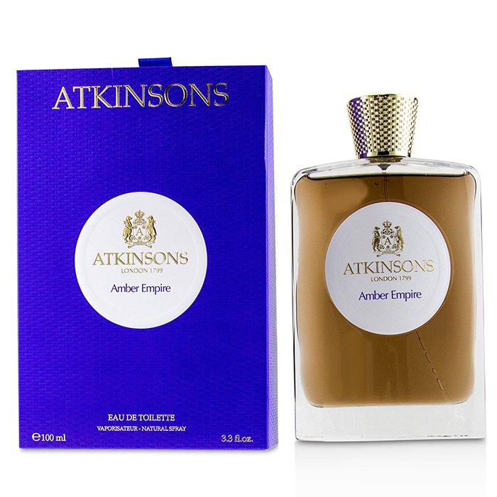 Amber Empire Eau De Toilette Spray By Atkinsons - 3.3 oz Amber Empire Eau De Toilette Spray By Atkinsons - 3.3 oz