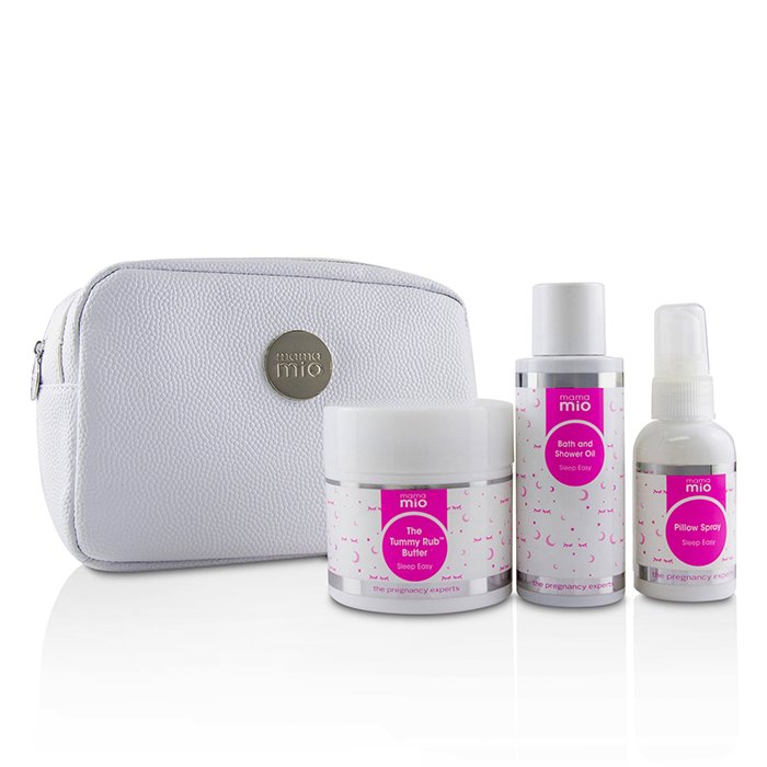 Mama Mio Sleep Easy Mama Kit: The Tummy Rub Butter - 120g/4.1oz + Bath & Shower Oil 100ml/3.4oz + Pillow Spray 53ml/1.8oz + 1bag 3pcs+1bagProduct Thumbnail