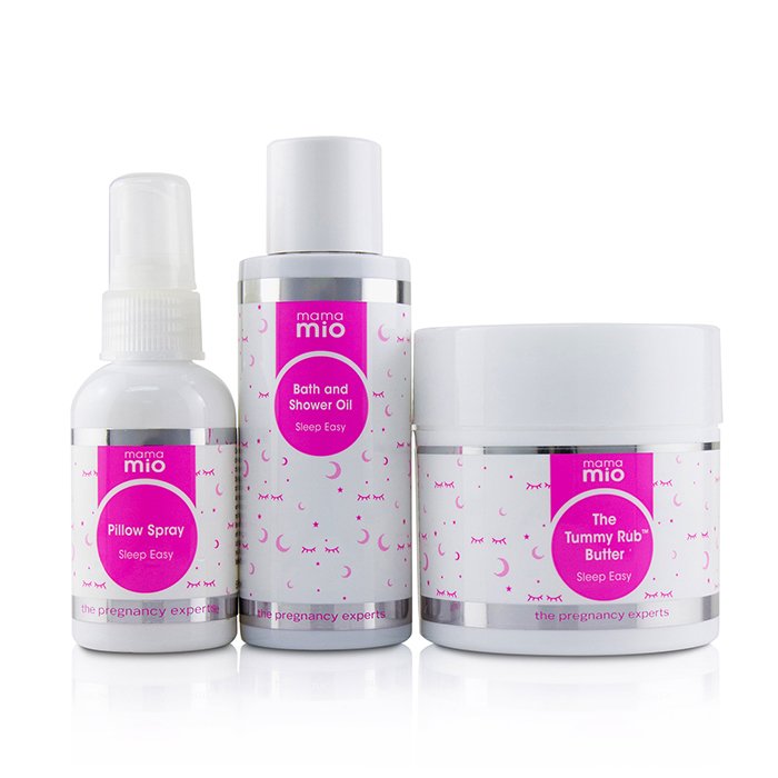 Mama Mio Sleep Easy Mama Kit: The Tummy Rub Butter - 120g/4.1oz + Bath & Shower Oil 100ml/3.4oz + Pillow Spray 53ml/1.8oz + 1bag 3pcs+1bagProduct Thumbnail