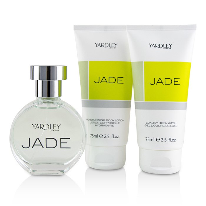 Yardley London Jade Coffret: Eau De Toilette Spray 50ml/1.7oz + Luxury Body Wash 75ml/2.5oz + Moisturising Body Lotion 75ml/2.5oz 3pcsProduct Thumbnail