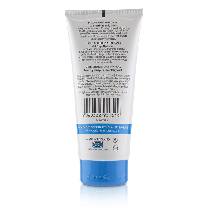 Yardley London Blue Orchid Moisturising Body Wash 200ml/6.8ozProduct Thumbnail
