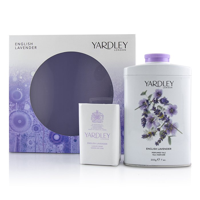 Yardley London English Lavender Corffet: Talco Perfumado 200g/7oz + Jabón Lujoso 100g/3.5oz 2pcsProduct Thumbnail