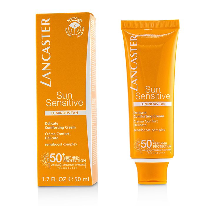 Lancaster Sun Sensitive Delicate Comforting Cream SPF50+ - Luminous Tan 50ml/1.7ozProduct Thumbnail