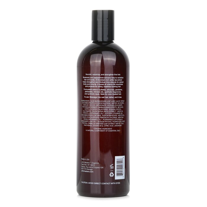 John Masters Organics 有機大師約翰  迷迭香和薄荷洗髮露 473ml/16ozProduct Thumbnail